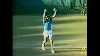 Ilie Nastase v Arthur Ashe US Open 1972 Final [upl. by Retsel892]