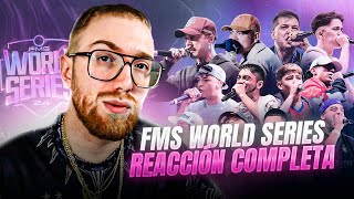 ¡ACZINO ES LA GRAN MENTIRA DEL FREESTYLE REACCIÓN COMPLETA FMS WORLD SERIES J1 [upl. by Draneb809]