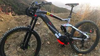 2018 Haibike XDURO NDURO 100 Review [upl. by Nollahp]