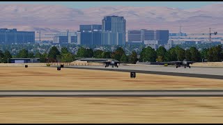 DCS  two F14 tomcats take off from nelis airforce base VFS  179th dcs [upl. by Durarte722]