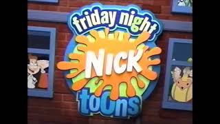 Friday Night Nicktoons Generic WBRB and BTTS Bumpers Version 1 2002 [upl. by Candie]