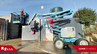 GENIE Z4525  16M CHERRY PICKER  RS MACHINERY HIRE AND SALE [upl. by Eli]