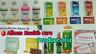 Alkem Health Care All Generic Products List  By Jhaji Medicine Advice [upl. by Pedaiah448]