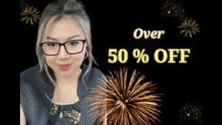 Mega Sales  Over 50  OFF 🤩 [upl. by Merri]