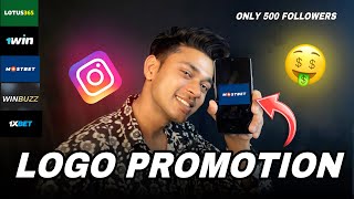 quotInstagram Reels Logo Promotion A New Way to Make Money Onlinequot  MAKE MONEY  🤑 [upl. by Gabor]