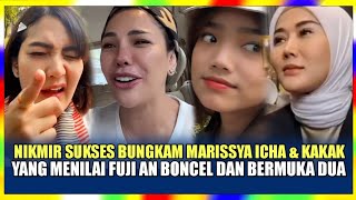 TAMPAR KERAS NIKMIR BUAT KAKAK MARISSYA ICHA TAK BERKUTIK USAI Diduga Hina Fuji An Boncel [upl. by Olnee]