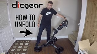 How Clicgear Carts Fold and Unfold [upl. by Kieryt788]