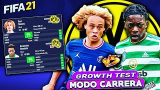 🔥Xavi Simons Vs Karamoko Dembele Quien Es El MEJOR  Fifa 21 Modo Carrera LITE [upl. by Adelaida]