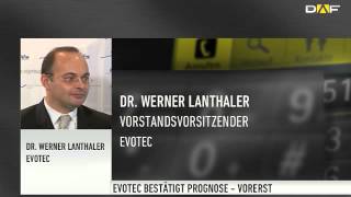 EvotecCEO Lanthaler Viertes Quartal mit Meilensteinen gepflastert [upl. by Fiel]