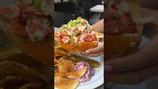 The BEST Lobster Roll in NYC 🦞🔥 The ULTIMATE LOBSTER ROLL from Mark’s Off Madison DEVOURPOWER [upl. by Secnarfyram]