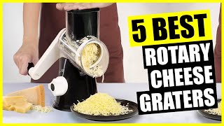 TOP 5 Best Rotary Cheese Grater 2023 [upl. by Aynwad]