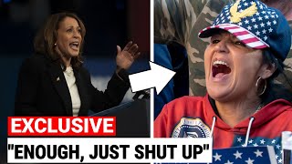 2 mins Ago Watch as Kamala DESTROYS Maga Hecklers in Viral takedown [upl. by Mikes]