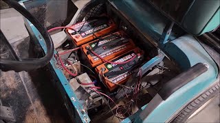 LifePo4 Golf Cart Battery Upgrade  EnjoyBot [upl. by Gherardo115]