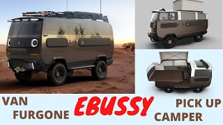 XBUS ElectricBrands  van camper furgone elettrico [upl. by Aissatan]