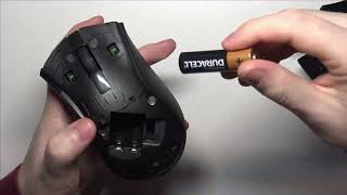 How To Insert Batteries In Razer Deathadder V2 Hyperspeed [upl. by Ninel67]