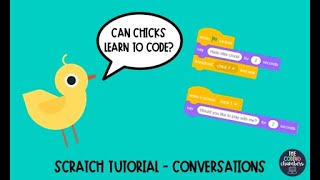 How to have a Conversation between two Characters in Scratch [upl. by Aver161]