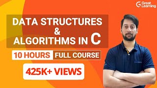 Data Structures and Algorithms in C  C Programming Full course  Great Learning [upl. by Yeuh]