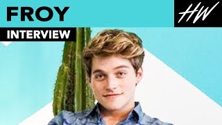 Froy Might Slide Into Your DMs  Hollywire [upl. by Caralie]