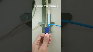 paracord for beginners 8 strand core paracord bracelet base tutorial DIY Jajananlucu84 [upl. by Blaise]