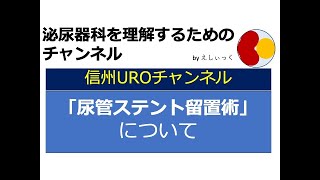 尿管ステント留置術を説明します。 [upl. by Cowie]