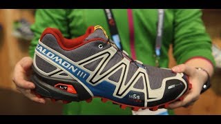 Salomon Speedcross 3 at Winter Outdoor Retailer 2014 [upl. by Bayless]