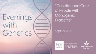 Genetics and Care for Monogenic Diabetes [upl. by Aura]