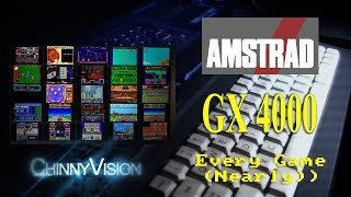 ChinnyVision  Ep 207  Every Amstrad GX4000 Game Reviewed Nearly [upl. by Vanda]