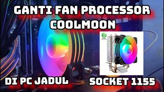 Cara Pasang FAN PROCESSOR COOLMOON P2 RGB [upl. by Goldner]