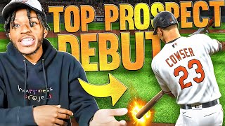 We Called Up Our Top Prospect  Baltimore Orioles Franchise 17 [upl. by Aicsile]