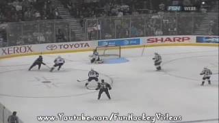 Sean Avery Does Pushups After Goal Against Nashville HD [upl. by Higinbotham]