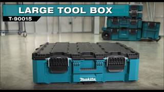 NEW Makita MAKTRAK Large Tool Box T90015 [upl. by Thissa]