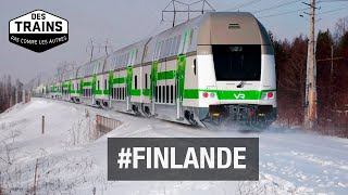 Finlande  Des trains pas comme les autres Helsinki  Laponie  Rovaniemi  Documentaire  SBS [upl. by Darell]