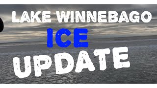 Lake Winnebago ice update  1212024 [upl. by Nnaeiram998]