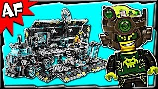 Lego Ultra Agents MISSION HQ 70165 Stop Motion Set Review [upl. by Anyl]