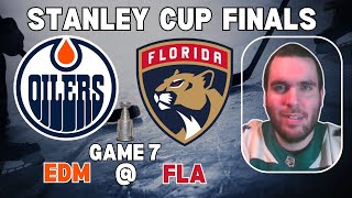 Oilers Vs Panthers NHL Stanley Cup Finals Game 7 Picks  NHL Bets Monday 624 nhlplayoffs [upl. by Nuyh]