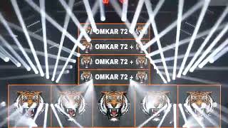 omkar 72 jaane wale full Competition song  🎤📣Horn mix   DJ YASH OFFICAL [upl. by Oirretno]