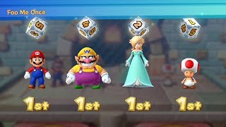 Mario Party 10  Mushroom Park Master CPU Difficulty Wario Rosalina Mario Toad 41 [upl. by Wally255]