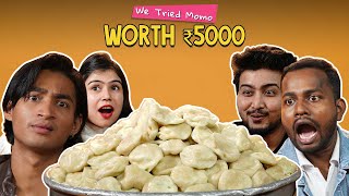 Trying Momo Worth ₹5000  Ok Tested [upl. by Ahsinot]