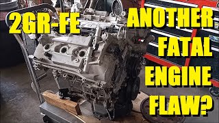 Another Fatal Engine Flaw 2GRFE ToyotaLexus 35liter V6 [upl. by Astraea]