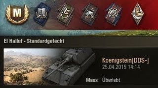 WoT Operation T55a  SP15 Gehärteter Stahl mit Maus perfekt abgeschlossen [upl. by Idnib]