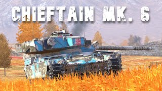 Chieftain Mk6  5 Kills • 81K DMG • WoT Blitz [upl. by Nylcsoj]