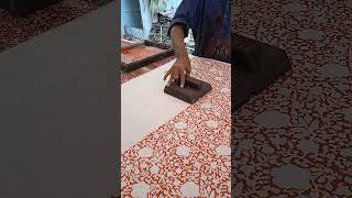 Transforming Fabric with Block Printing 🎨✨ DIY Tutorial [upl. by Ballman]