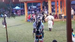 Jingle dress dancers at Couchiching First Nations 26th Annual Pow Wow 2019 [upl. by Eindys]