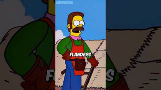 What Happens When Flanders Builds An Amusement Park thesimpsons [upl. by Amiarom890]