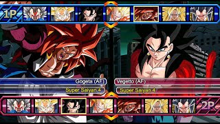 Dragon Ball Tinka chi Mugen AF Vegeta Vs Gogeta  Zohan Gaming [upl. by Bore]