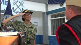 Navy Boot Camp Watch Standing Training at Naval Station Great Lakes [upl. by Hak799]