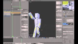 How To Loop A Walk Cycle in Blender 27  NLA Basics [upl. by Celestyna221]