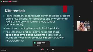 Approach to a child with Acute Ataxia  dr Marwa Bashir [upl. by Keldon301]