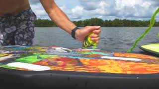 Ronix Wakesurf FinS Install [upl. by Allegna272]