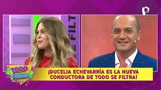 ¡Ducelia Echevarria es la nueva conductora de Todo Se Filtra [upl. by Ardnauqal682]